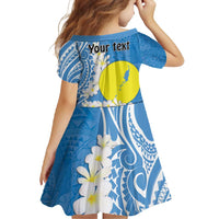 Personalized Palau 1994 Belau Rekid Family Matching Long Sleeve Bodycon Dress and Hawaiian Shirt Polynesian Plumeria Style LT9 - Polynesian Pride