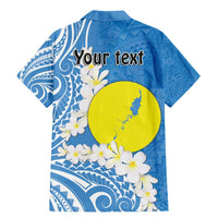 Personalized Palau 1994 Belau Rekid Family Matching Mermaid Dress and Hawaiian Shirt Polynesian Plumeria Style LT9 - Polynesian Pride