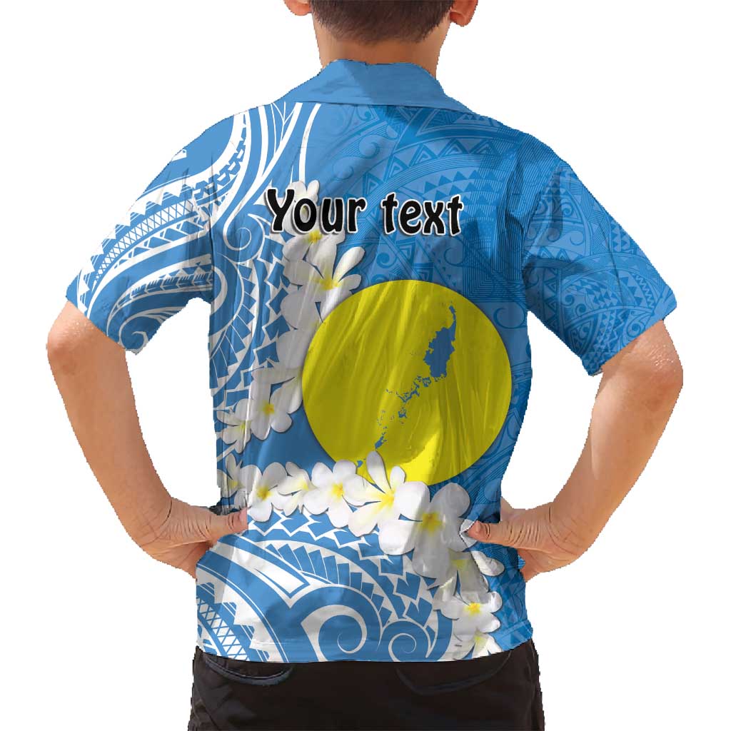 Personalized Palau 1994 Belau Rekid Family Matching Off Shoulder Maxi Dress and Hawaiian Shirt Polynesian Plumeria Style LT9 - Polynesian Pride