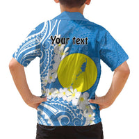 Personalized Palau 1994 Belau Rekid Family Matching Off Shoulder Maxi Dress and Hawaiian Shirt Polynesian Plumeria Style LT9 - Polynesian Pride