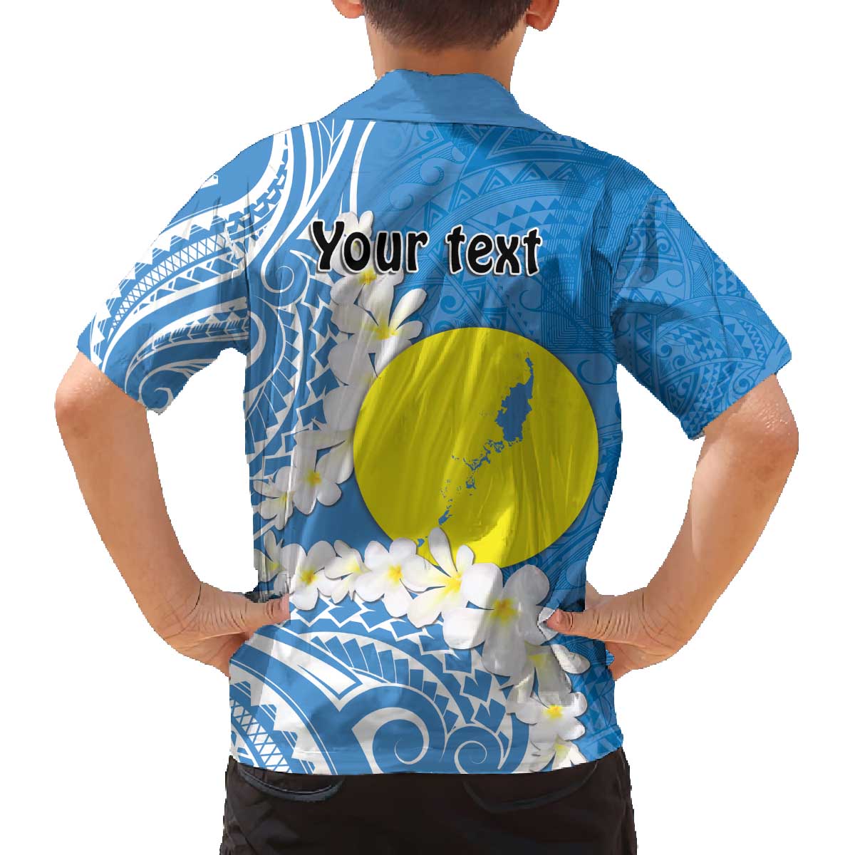 Personalized Palau 1994 Belau Rekid Family Matching Puletasi and Hawaiian Shirt Polynesian Plumeria Style LT9 - Polynesian Pride