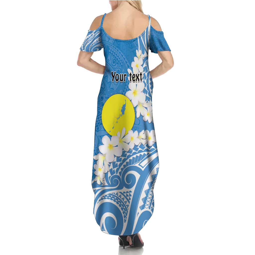 Personalized Palau 1994 Belau Rekid Family Matching Summer Maxi Dress and Hawaiian Shirt Polynesian Plumeria Style LT9 - Polynesian Pride