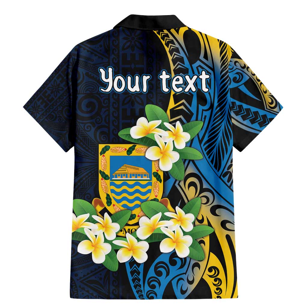 Personalised Tuvalu Beautiful Plumeria Flower Family Matching Mermaid Dress and Hawaiian Shirt LT9 - Polynesian Pride