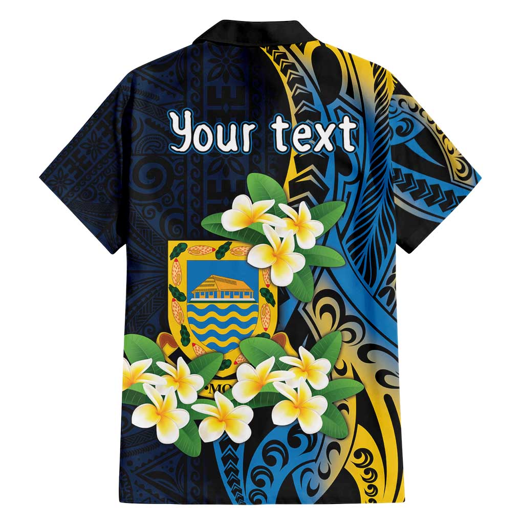 Personalised Tuvalu Beautiful Plumeria Flower Family Matching Tank Maxi Dress and Hawaiian Shirt LT9 - Polynesian Pride