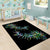 New Zealand Area Rug Aotearoa Silver Fern Mixed Papua Shell Green Vibe LT9 - Polynesian Pride
