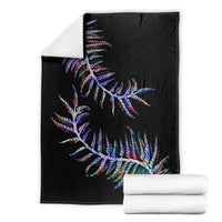 New Zealand Blanket Aotearoa Silver Fern Mixed Papua Shell Purple Vibe LT9 - Polynesian Pride