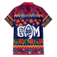 Personalised Guam Christmas Family Matching Summer Maxi Dress and Hawaiian Shirt Felis Pusgua Santa Beach Polynesian Pattern LT9 - Polynesian Pride