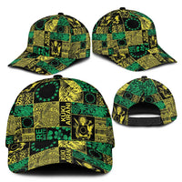 Cook Islands Mere Kiritimiti Classic Cap Pacific Patchwork Xmas Vibes - Polynesian Pride