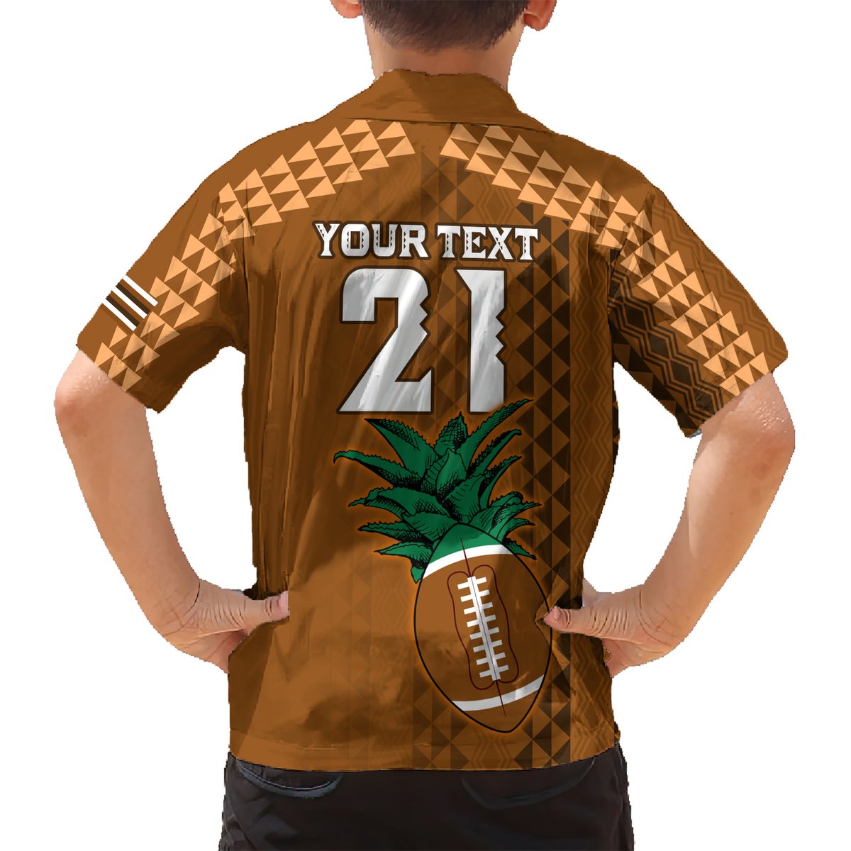 Custom Hawaii Honolulu Bowl Hawaiian Shirt With Kakau Tribal Pattern LT9 - Polynesian Pride