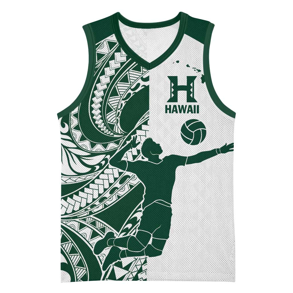 Polynesian Hawaii Volleyball Custom Basketball Jersey Kakau with Sport Style - Polynesian Pride