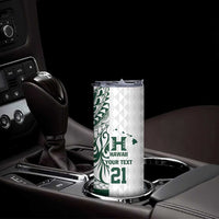 Polynesian Hawaii Volleyball Custom Skinny Tumbler Kakau with Sport Style LT9 - Polynesian Pride