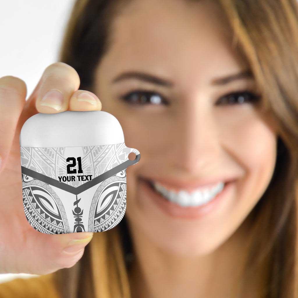 New Caledonia Football Custom AirPods Case Go Champions Les Cagous - Polynesian Pride