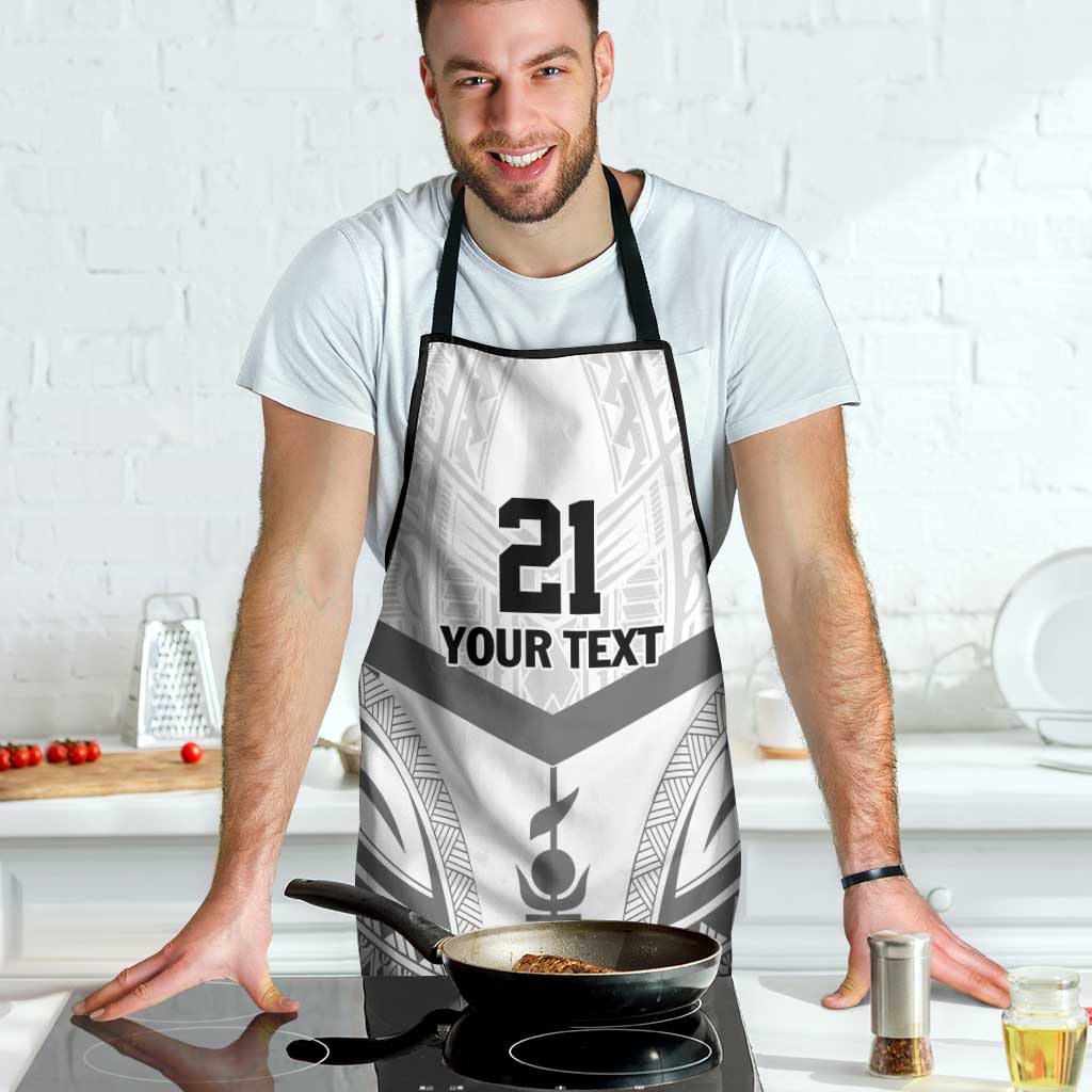 New Caledonia Football Custom Apron Go Champions Les Cagous - Polynesian Pride