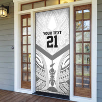 New Caledonia Football Custom Door Cover Go Champions Les Cagous - Polynesian Pride