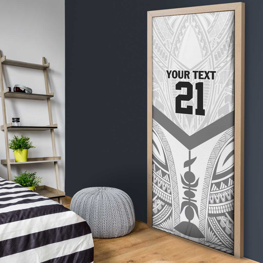 New Caledonia Football Custom Door Cover Go Champions Les Cagous - Polynesian Pride