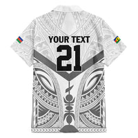 New Caledonia Football Custom Family Matching Tank Maxi Dress and Hawaiian Shirt Go Champions Les Cagous LT9 - Polynesian Pride