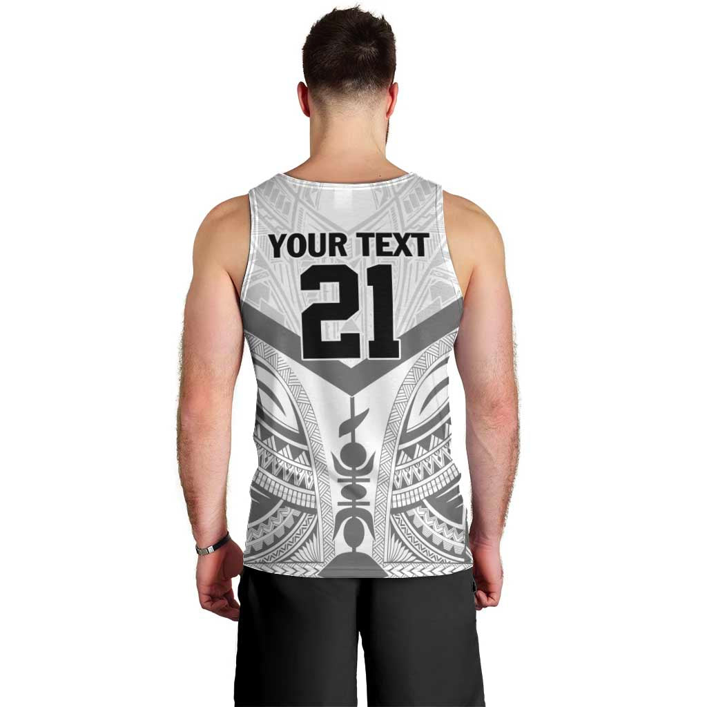 New Caledonia Football Custom Men Tank Top Go Champions Les Cagous LT9 - Polynesian Pride