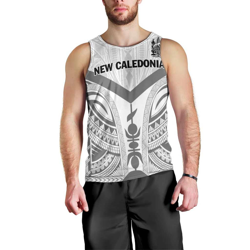 New Caledonia Football Custom Men Tank Top Go Champions Les Cagous LT9 - Polynesian Pride