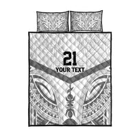 New Caledonia Football Custom Quilt Bed Set Go Champions Les Cagous LT9 - Polynesian Pride