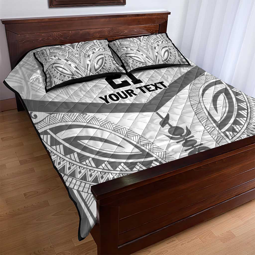 New Caledonia Football Custom Quilt Bed Set Go Champions Les Cagous LT9 - Polynesian Pride