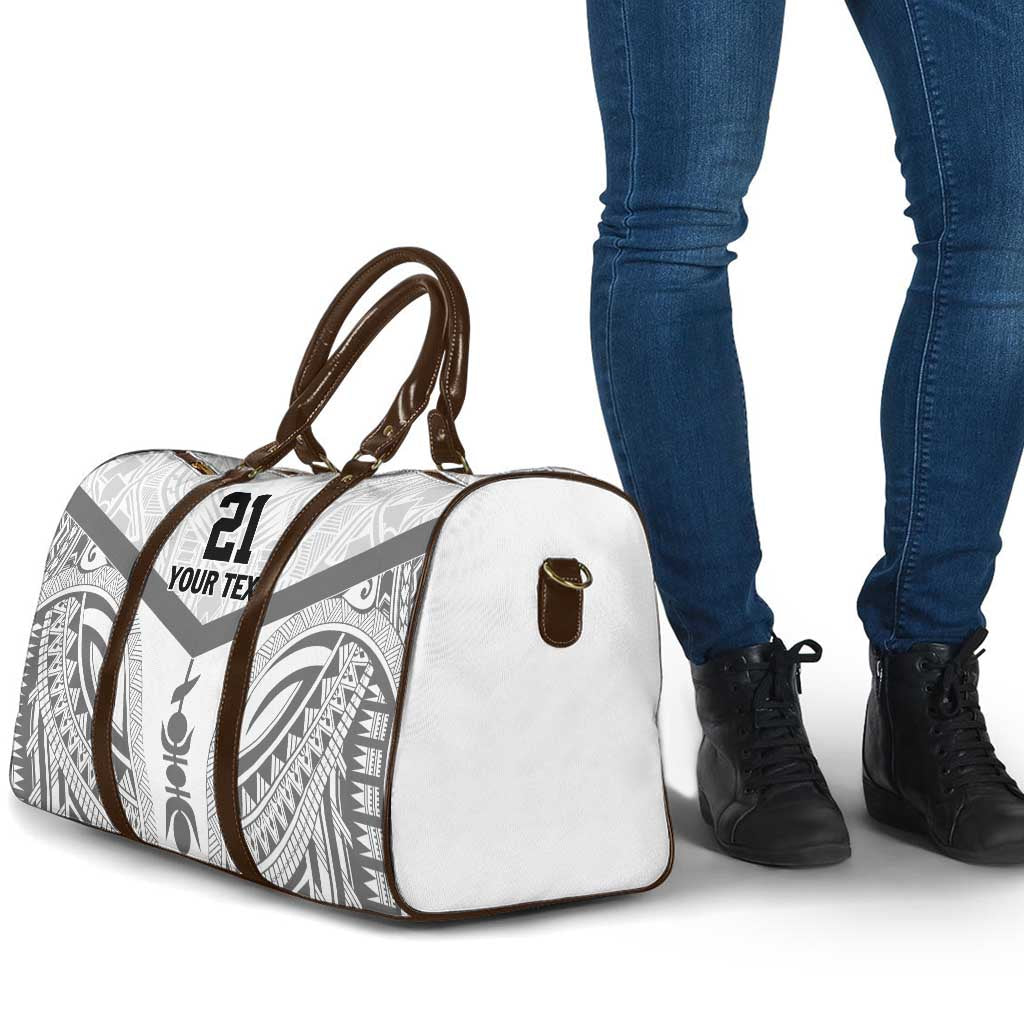 New Caledonia Football Custom Travel Bag Go Champions Les Cagous - Polynesian Pride