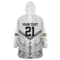 New Caledonia Football Custom Wearable Blanket Hoodie Go Champions Les Cagous LT9 - Polynesian Pride
