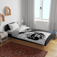 Personalised Tonga Emancipation Day Bedding Set Since 1970 Ngatu Tribal Pattern