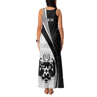 Personalised Tonga Emancipation Day Family Matching Tank Maxi Dress and Hawaiian Shirt Since 1970 Ngatu Tribal Pattern LT9 - Polynesian Pride