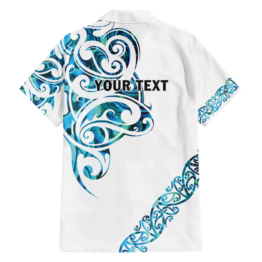 All White Maori Tribal Tattoo Personalised Family Matching Long Sleeve Bodycon Dress and Hawaiian Shirt Polynesian Style LT9 - Polynesian Pride