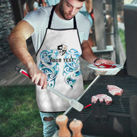 Queensland Maori Kiwi Personalised Apron Ma Kakariki Papua Shell Maori Tribal Tattoo LT9 - Polynesian Pride