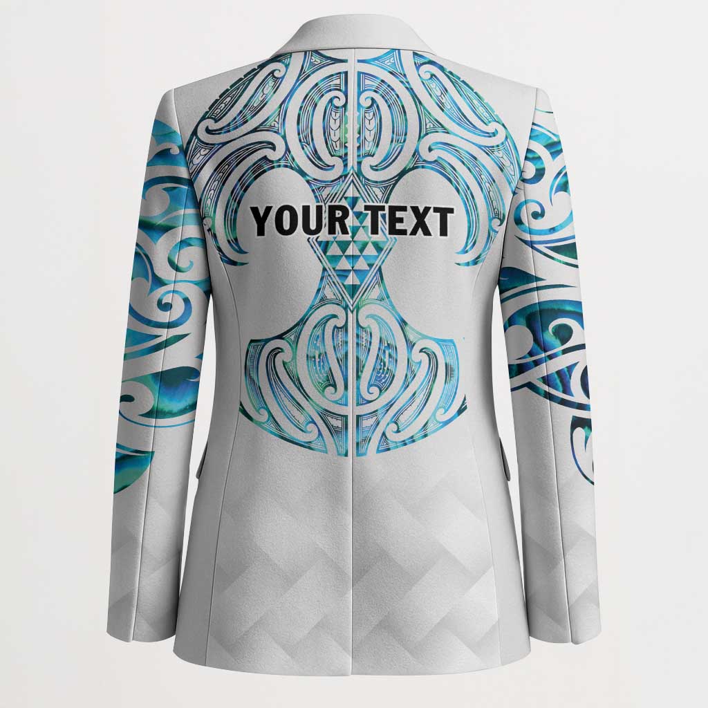 Queensland Maori Kiwi Personalised Blazer Ma Kakariki Papua Shell Maori Tribal Tattoo LT9 - Polynesian Pride