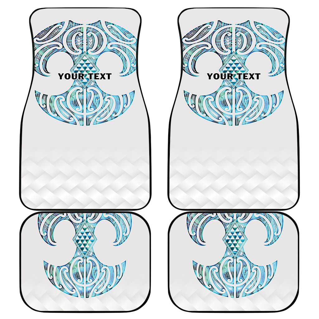 Queensland Maori Kiwi Personalised Car Mats Ma Kakariki Papua Shell Maori Tribal Tattoo