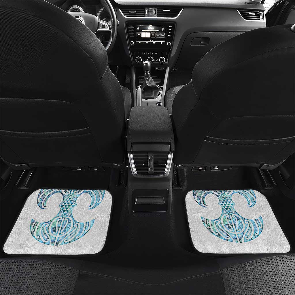 Queensland Maori Kiwi Personalised Car Mats Ma Kakariki Papua Shell Maori Tribal Tattoo