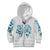 Queensland Maori Kiwi Personalised Kid Hoodie Ma Kakariki Papua Shell Maori Tribal Tattoo