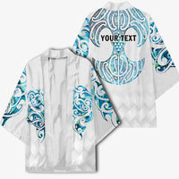 Queensland Maori Kiwi Personalised Kimono Ma Kakariki Papua Shell Maori Tribal Tattoo LT9 - Polynesian Pride