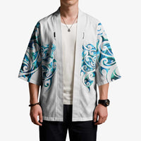 Queensland Maori Kiwi Personalised Kimono Ma Kakariki Papua Shell Maori Tribal Tattoo LT9 - Polynesian Pride