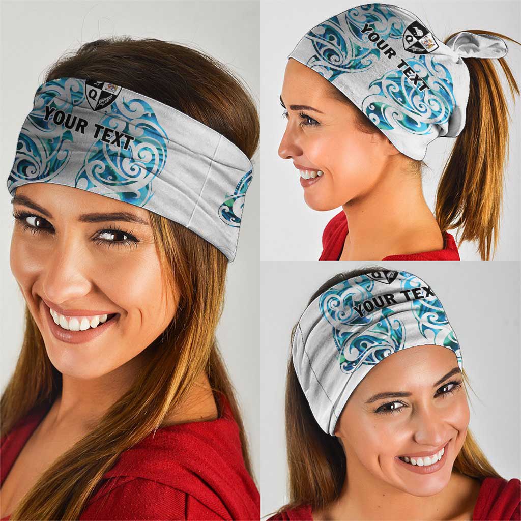 Queensland Maori Kiwi Personalised Neck Gaiter Ma Kakariki Papua Shell Maori Tribal Tattoo LT9 - Polynesian Pride