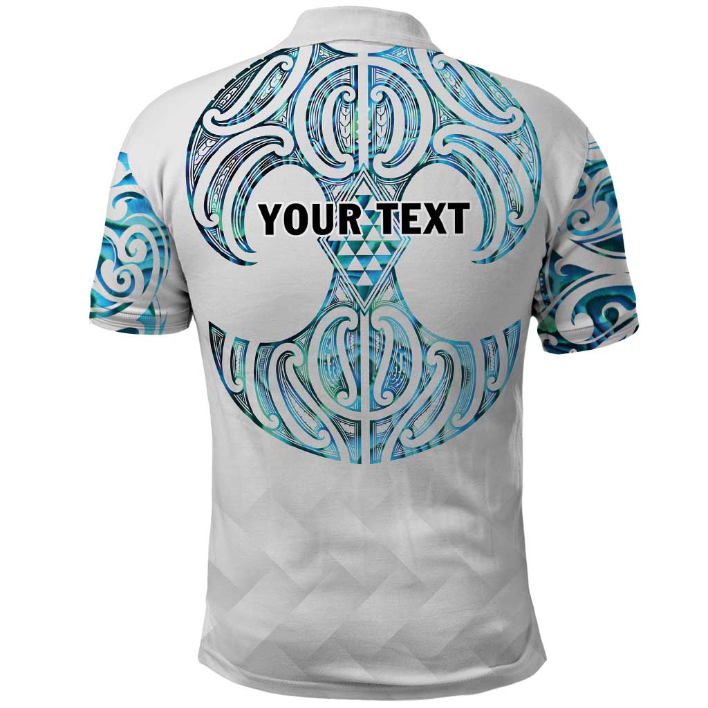 Queensland Maori Kiwi Personalised Polo Shirt Ma Kakariki Papua Shell Maori Tribal Tattoo LT9 - Polynesian Pride