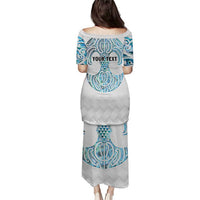 Queensland Maori Kiwi Personalised Puletasi Ma Kakariki Papua Shell Maori Tribal Tattoo LT9 - Polynesian Pride