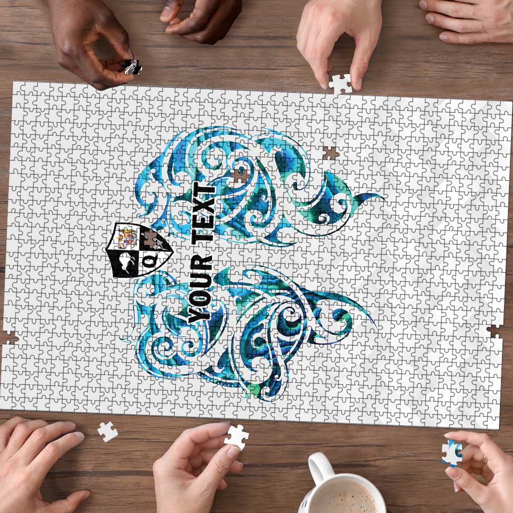 Queensland Maori Kiwi Personalised Puzzle Ma Kakariki Papua Shell Maori Tribal Tattoo LT9 - Polynesian Pride