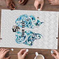 Queensland Maori Kiwi Personalised Puzzle Ma Kakariki Papua Shell Maori Tribal Tattoo LT9 - Polynesian Pride
