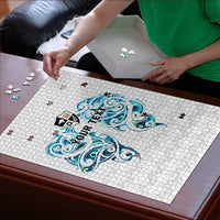 Queensland Maori Kiwi Personalised Puzzle Ma Kakariki Papua Shell Maori Tribal Tattoo LT9 - Polynesian Pride
