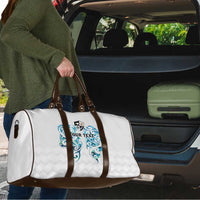 Queensland Maori Kiwi Personalised Travel Bag Ma Kakariki Papua Shell Maori Tribal Tattoo LT9 - Polynesian Pride