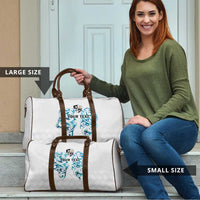 Queensland Maori Kiwi Personalised Travel Bag Ma Kakariki Papua Shell Maori Tribal Tattoo LT9 - Polynesian Pride