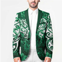 Queensland Maori Kiwi Personalised Blazer Kikirangi Papua Shell Maori Tribal Tattoo - Polynesian Pride