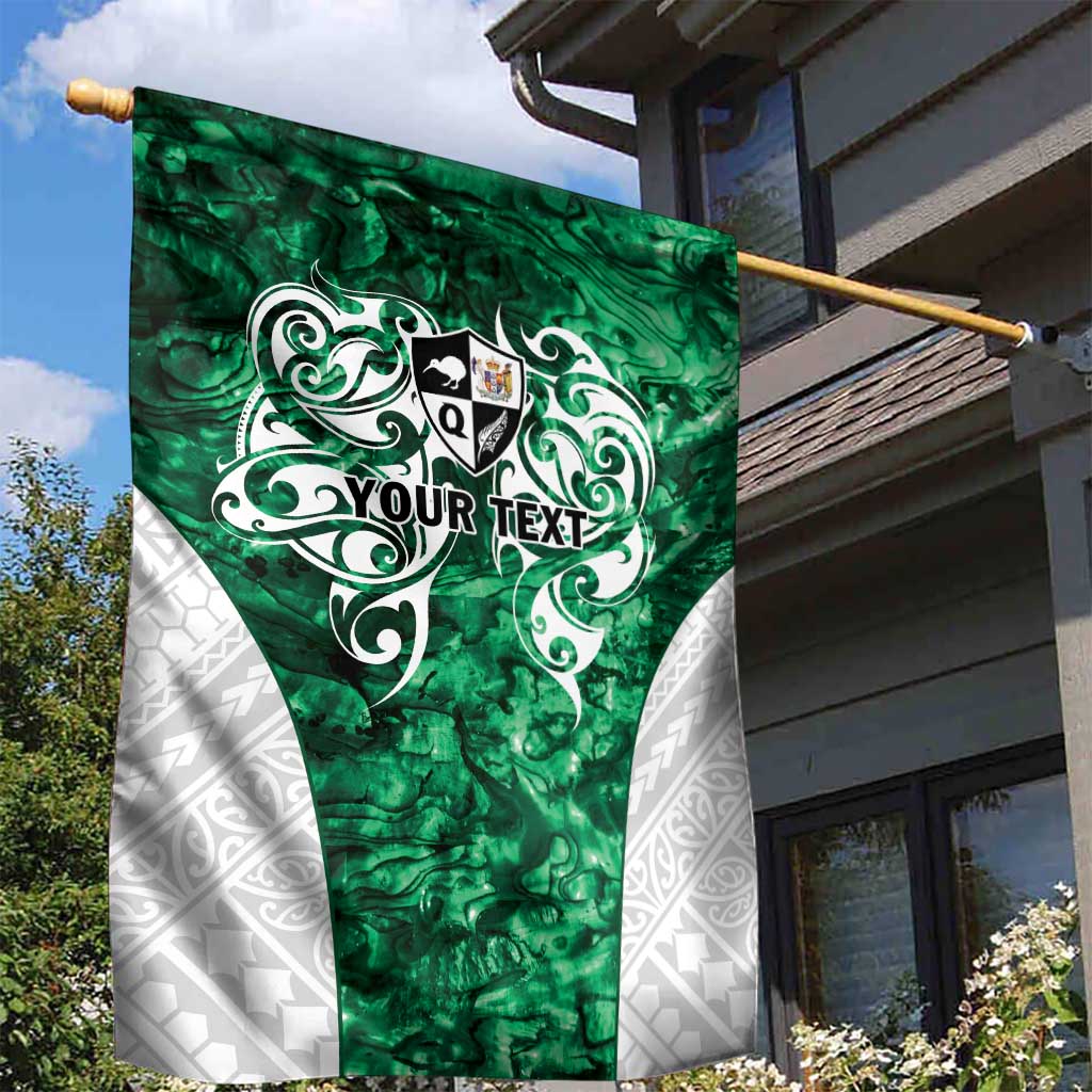 Queensland Maori Kiwi Personalised Garden Flag Kikirangi Papua Shell Maori Tribal Tattoo