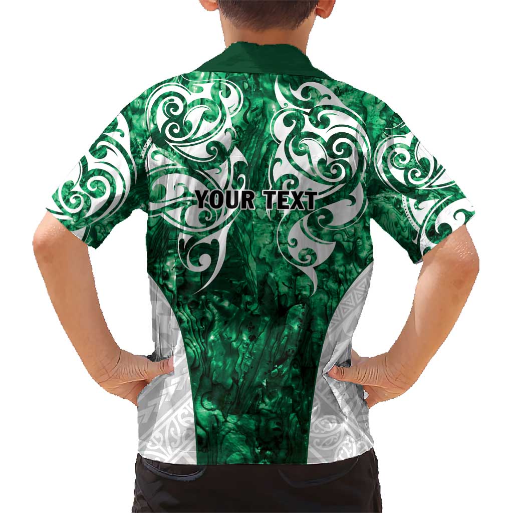 Queensland Maori Kiwi Personalised Hawaiian Shirt Kikirangi Papua Shell Maori Tribal Tattoo LT9 - Polynesian Pride