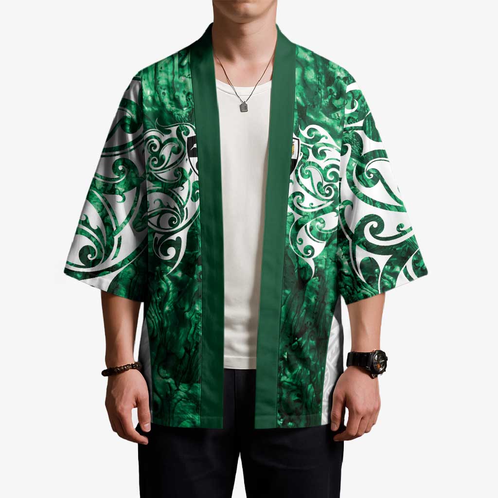 Queensland Maori Kiwi Personalised Kimono Kikirangi Papua Shell Maori Tribal Tattoo LT9 - Polynesian Pride