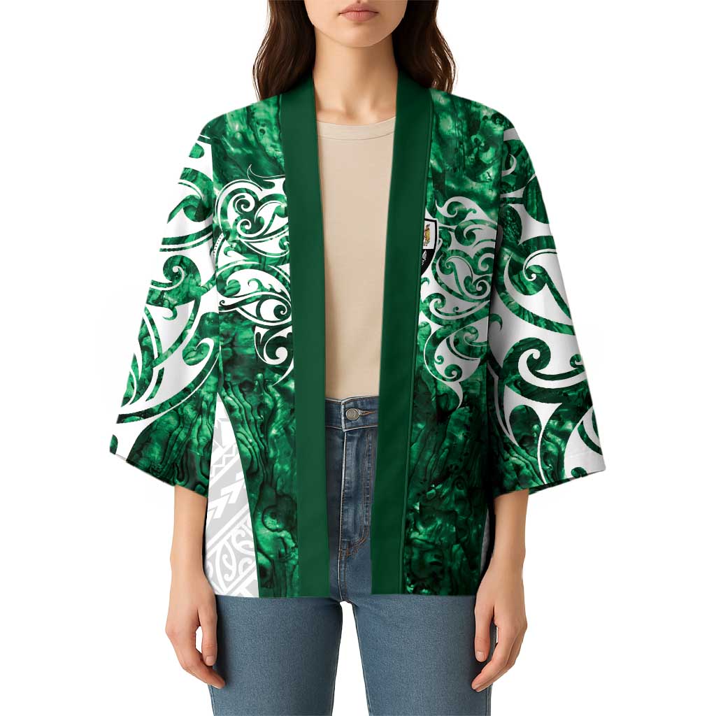 Queensland Maori Kiwi Personalised Kimono Kikirangi Papua Shell Maori Tribal Tattoo LT9 - Polynesian Pride