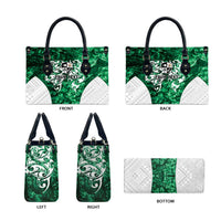 Queensland Maori Kiwi Personalised Leather Bag Kikirangi Papua Shell Maori Tribal Tattoo LT9 - Polynesian Pride